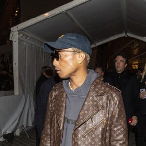 Exclusif - Pharrell Williams - Les célébrités au concert de Jay Z à la fondation Louis Vuitton à Paris, France, le 14 avril 2023. © Da Silva-Perusseau/Bestimage 