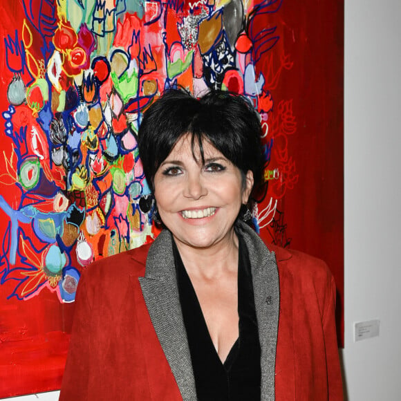 Liane Foly - Vernissage de l'exposition de Caroline Faindt "Choeur à Coeur" à Paris le 21 octobre 2021. © Coadic Guirec/Bestimage