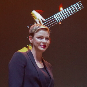 Charlène Wittstock Princesse de Monaco - Soirée "Hall of Fame" du RC Toulon à Toulon, le 18 avril 2023. © Norbert Scanella / Panoramic / Bestimage 