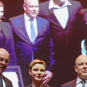 Cheslin Kolbe - Bryan Habana - Pascal Lemaitre - Charlène Wittstock Princesse de Monaco - Prince Albert II de Monaco - Joe Van Niekerk - Soirée "Hall of Fame" du RC Toulon à Toulon, le 18 avril 2023. © Norbert Scanella / Panoramic / Bestimage 