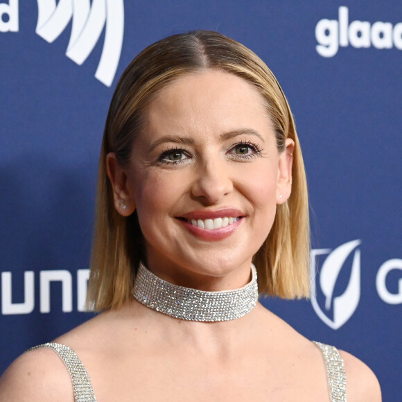 Sarah Michelle Gellar au photocall des 34ème "GLAAD Media Awards" à Los Angeles, le 30 mars 2023. 