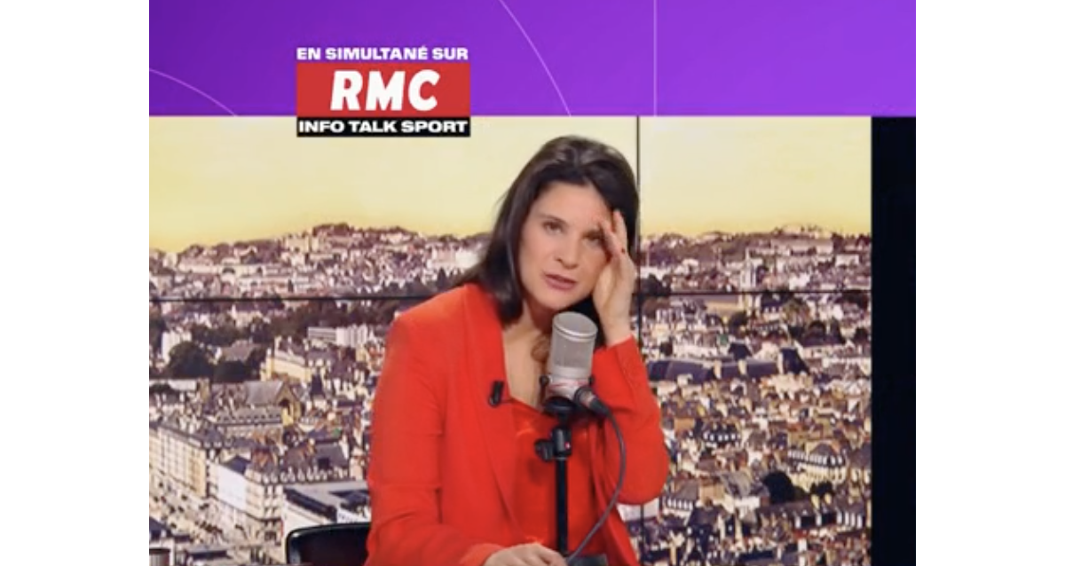 Vidéo Apolline de Malherbe prise de court par son chroniqueur dans