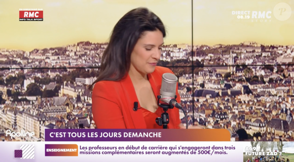 Arnaud Demanche se moque de l'arrêté sur l'interdiction des casseroles lors de rassemblements dans l'émission "Apolline matin" d'Apolline de Malherbe. RMC Story