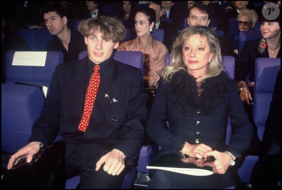Véronique Sanson et son fils Christopher Stills en 1993