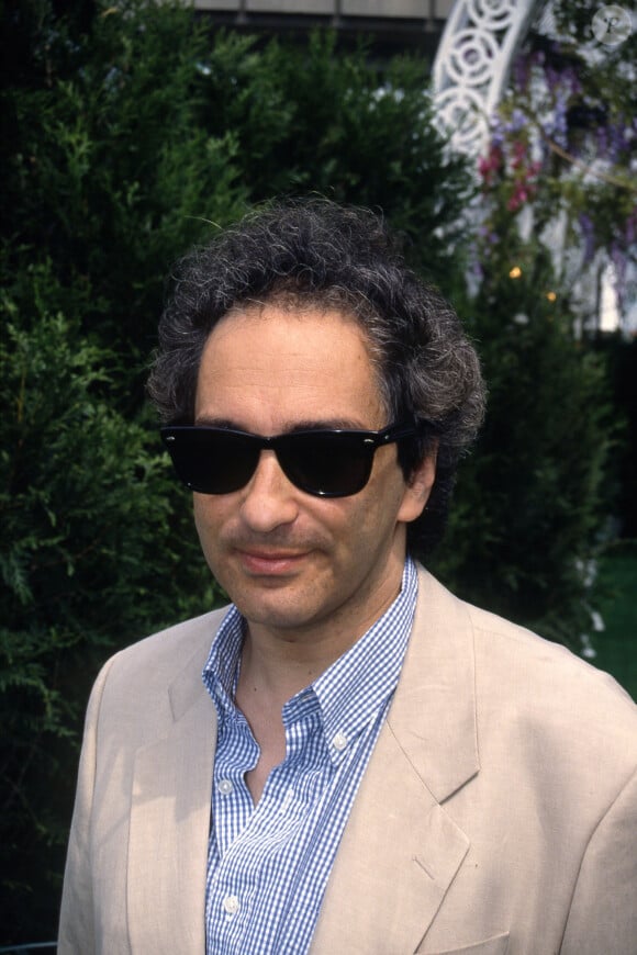 Archives - Michel Berger au village lors des internationaux de Roland Garros en mai 1992