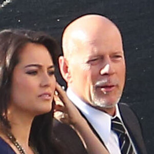 Bruce Willis et sa femme Emma Heming - Rumer Willis (la fille de Bruce Willis et Demi Moore) gagne Dancing with the stars à Hollywood! 