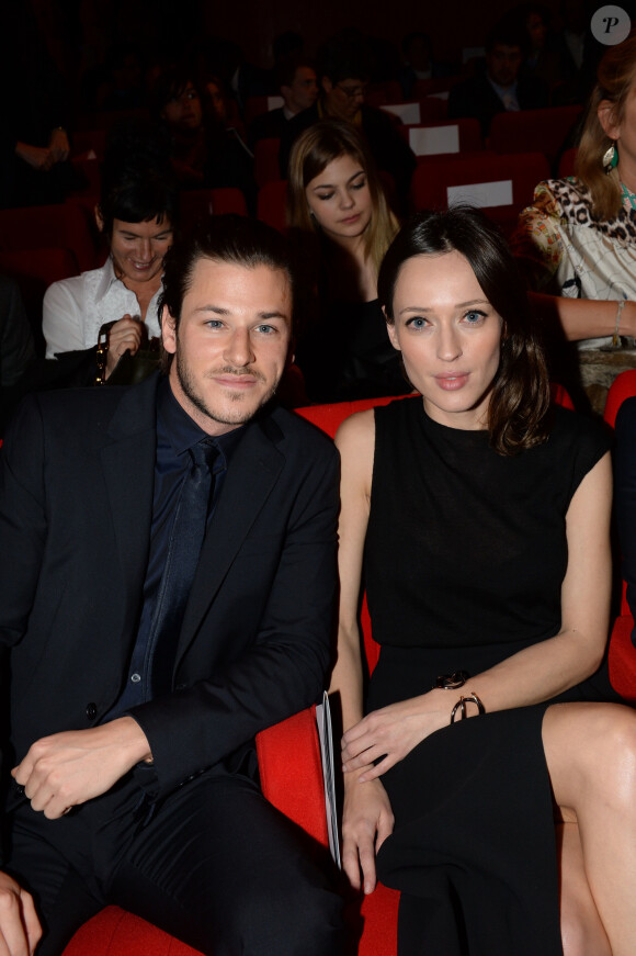 "Un enfant qui aurait un père quand l’autre n’en a plus ? Impossible !", a-t-elle dit.
Gaspard Ulliel et Gaëlle Pietri - Salle - La 20ème cérémonie des Prix Lumières à l'espace Pierre Cardin à Paris, le 2 février 2015.