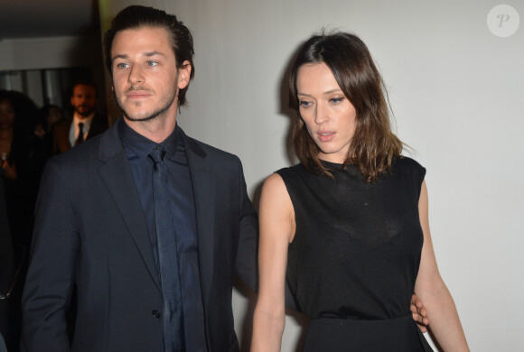 Gaspard Ulliel et Gaëlle Pietri - La 20ème cérémonie des Prix Lumières à l'espace Pierre Cardin à Paris, le 2 février 2015.