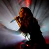 Amel Bent en concert au Studio SFR le 23 février 2010.