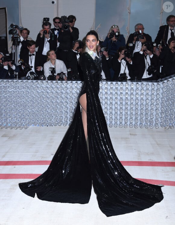 Kendall Jenner - Les célébrités arrivent à la soirée du "MET Gala 2023" à New York, le 1er mai 2023. © Photo Image Press via Zuma Press/Bestimage 