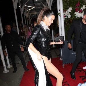 Kendall Jenner - Les célébrités arrivent à l'hôtel "Ritz-Carlton" après la soirée du "MET Gala 2023" à New York, le 1er mai 2023. 