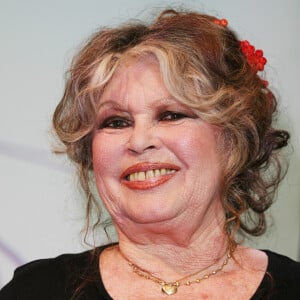 Brigitte Bardot lors des 20 ans de la Fondation Brigitte Bardot à Paris, le 28 septembre 2006. 