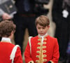 Les invités arrivent à la cérémonie de couronnement du roi d'Angleterre à l'abbaye de Westminster de Londres Le prince George de Galles - Les invités arrivent à la cérémonie de couronnement du roi d'Angleterre à l'abbaye de Westminster de Londres, Royaume Uni, le 6 mai 2023. 