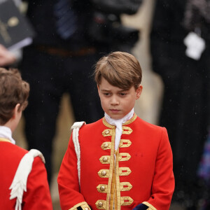 Les invités arrivent à la cérémonie de couronnement du roi d'Angleterre à l'abbaye de Westminster de Londres Le prince George de Galles - Les invités arrivent à la cérémonie de couronnement du roi d'Angleterre à l'abbaye de Westminster de Londres, Royaume Uni, le 6 mai 2023. 