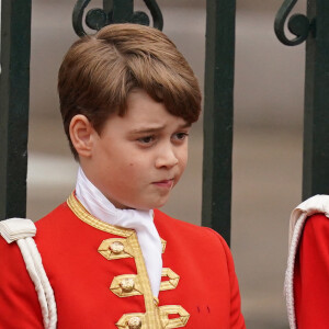 Les invités arrivent à la cérémonie de couronnement du roi d'Angleterre à l'abbaye de Westminster de Londres Le prince George de Galles - Les invités arrivent à la cérémonie de couronnement du roi d'Angleterre à l'abbaye de Westminster de Londres, Royaume Uni, le 6 mai 2023. 