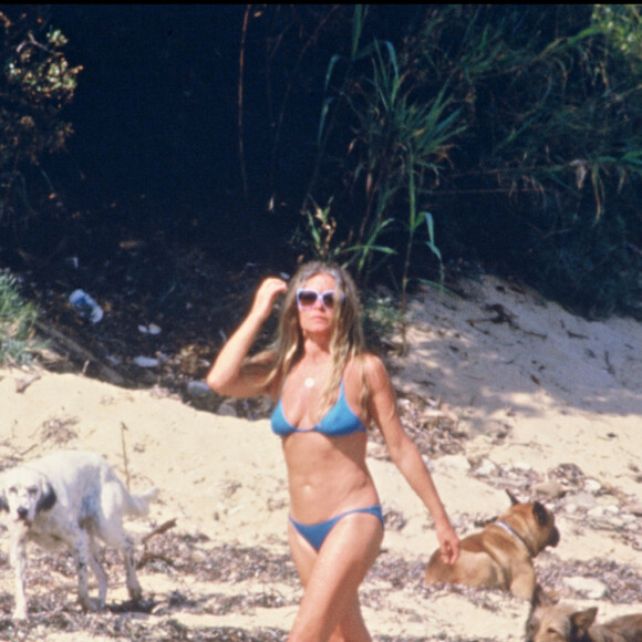 Brigitte Bardot à la Madrague à Saint-Tropez (photo d'archive)