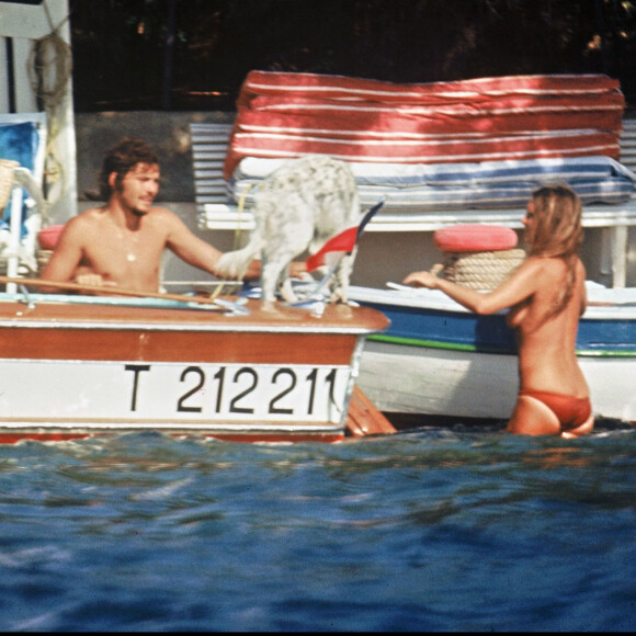Brigitte Bardot à la Madrague à Saint-Tropez (photo d'archive)