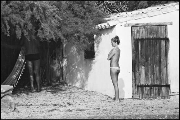 Brigitte Bardot à la Madrague à Saint-Tropez (photo d'archive)