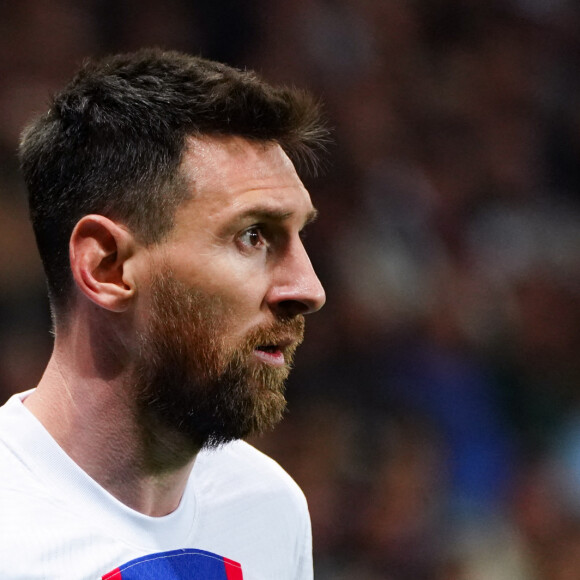 Lionel Messi a choqué son club, mais aussi son public.
Lionel Messi lors du match de Ligue 1 Uber Eats à Nice, le 8 avril 2023. © Norbert Scanella / Panoramic / Bestimage