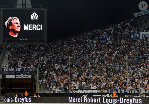 Le Stade Vélodrome rend hommage à Robert Louis-Dreyfus