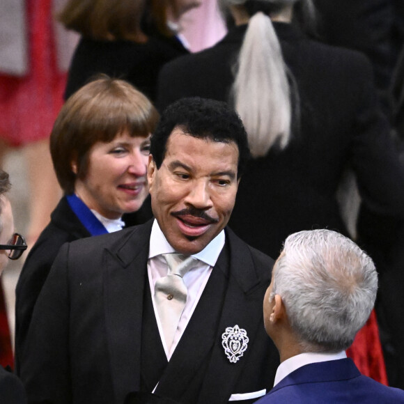 Lionel Richie - Les invités à la cérémonie de couronnement du roi d'Angleterre à l'abbaye de Westminster de Londres, Royaume Uni, le 6 mai 2023. 