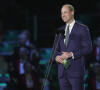 Le prince William, son fils aîné, est monté sur scène pour prononcer un discours.
Le prince William - Concert du couronnement au château de Windsor. Le 7 mai 2023. @ Yui Mok/PA Photos/ABACAPRESS.COM