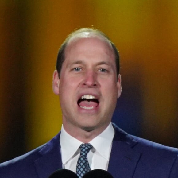 Le prince William, prince de Galles au concert du couronnement du roi et de la reine dans l'enceinte du château de Windsor, Royaume Uni, le 7 mai 2023.