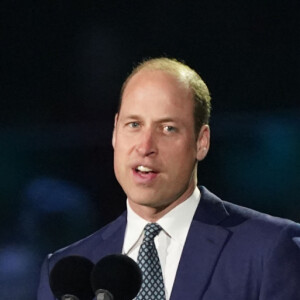 Le prince William au concert du couronnement du roi et de la reine dans l'enceinte du château de Windsor, Royaume Uni, le 7 mai 2023.