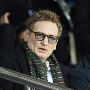 Benoit Magimel - Célébrités dans les tribunes au match de football du PSG face à Nantes (4-2) au Parc des Princes à Paris le 4 mars 2023. © Cyril Moreau / Bestimage