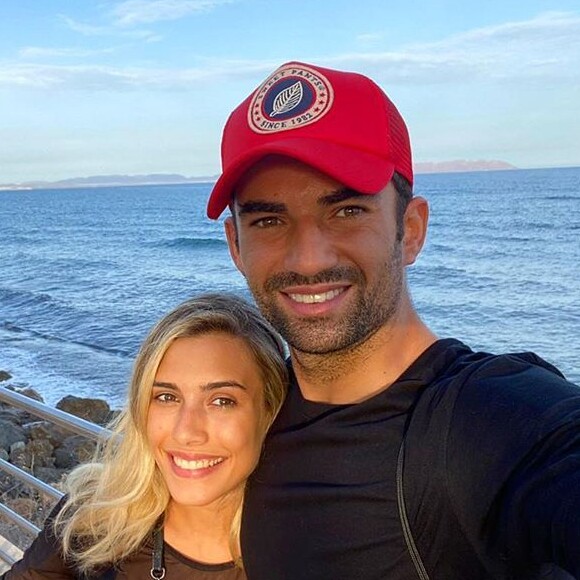 La femme d'Enzo Zidane partage une belle photo de son accouchement
 
Enzo Zidane et sa chérie Karen Goncalves
