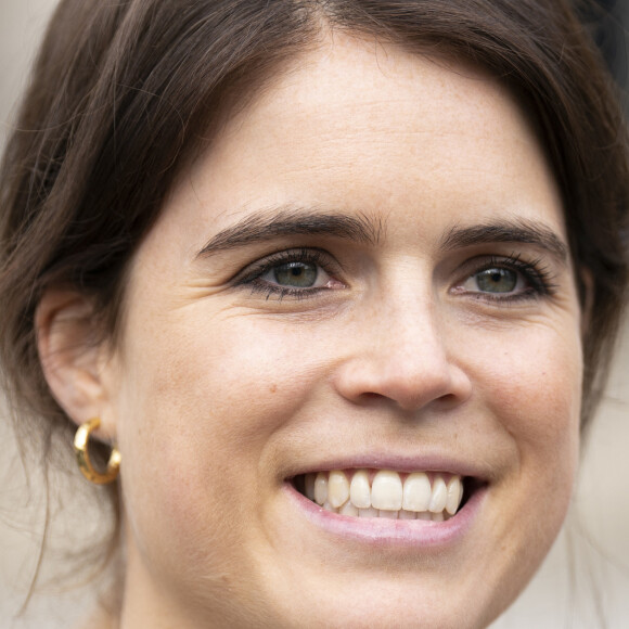 C'est une grande nouvelle pour toute la famille royale britannique.
La princesse Eugenie d'York, avec la co-fondatrice du collectif anti-esclavagiste Julia de Boinville, lors d'une visite de l'exposition d'art du collectif anti-esclavagiste à Trafalgar Square à Londres.