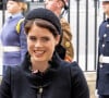 Ce lundi 5 juin, la princesse Eugenie d'York a annoncé avoir accouché de son enfant. 
La princesse Eugenie d'York lors du service d'action de grâce en hommage au prince Philip, duc d'Edimbourg, à l'abbaye de Westminster à Londres, Royaume Uni, le 29 mars 2022. Le prince Philip, duc d'Edimbourg, est décédé le 9 avril 2021. 
