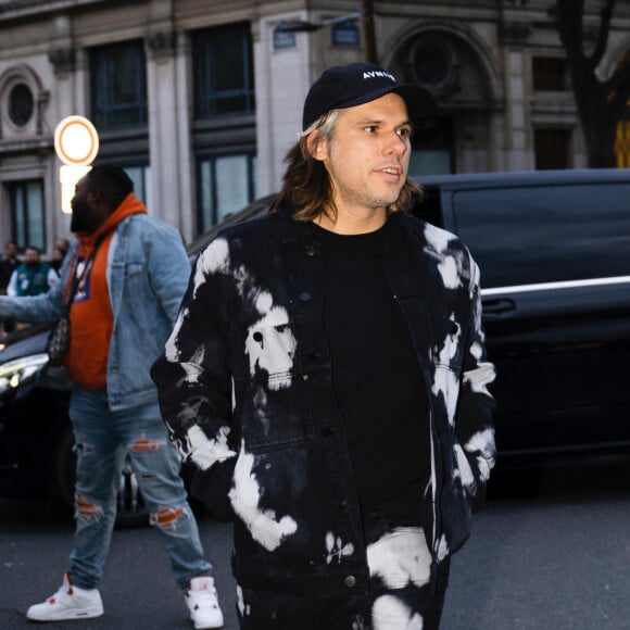 Orelsan - Arrivées à la première cérémonie des Flammes, dédiée au rap au Théâtre du Châtelet à Paris. Le 11 mai 2023 © Veeren / Bestimage 