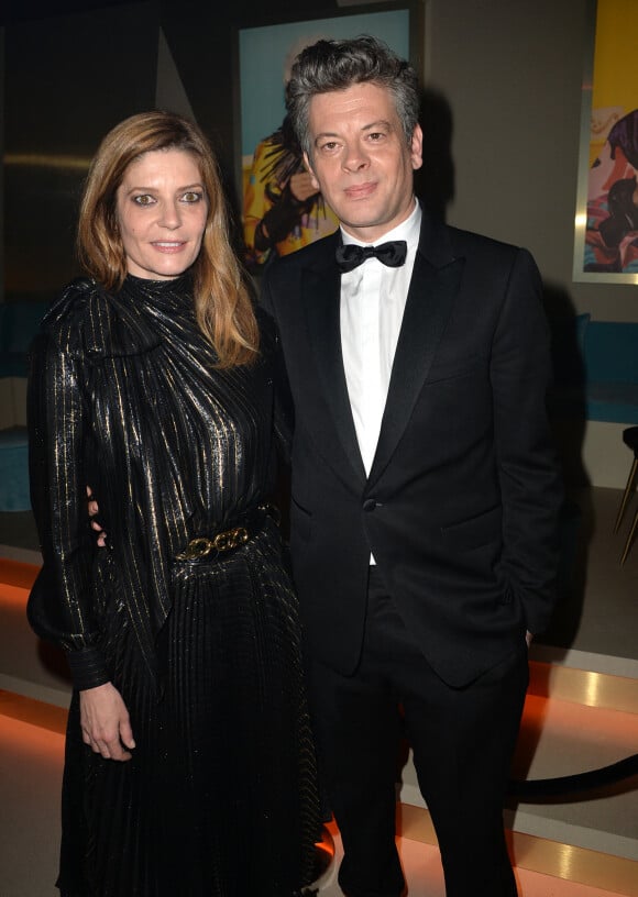 Chiara Mastroianni et Benjamin Biolay - After party du film " Chambre 212 " sur la plage Magnum lors du 72ème Festival International du Film de Cannes. © Veeren/Bestimage