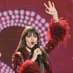 Clara Luciani lors de la 38ème cérémonie des Victoires de la musique à la Seine musicale de Boulogne-Billancourt, France, le 10 février 2023. © Coadic Guirec/Bestimage