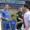 Wayne Bridge refuse de serrer la main de John Terry, lors du match Chelsea-Manchester