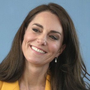 Catherine (Kate) Middleton, princesse de Galles, lors d'une visite au centre communautaire Percy à Bath, le 16 mai 2023.