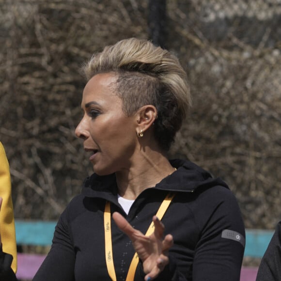 Catherine (Kate) Middleton, princesse de Galles, lors d'une visite au centre communautaire Percy à Bath, le 16 mai 2023. Cette visite a pour but de rencontrer les jeunes soutenus par l'organisme de bienfaisance, "Dame Kelly Holmes Trust Youth Development". 