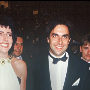 Archives - Liane Foly et André Manoulian au Festival de Cannes en 1992.