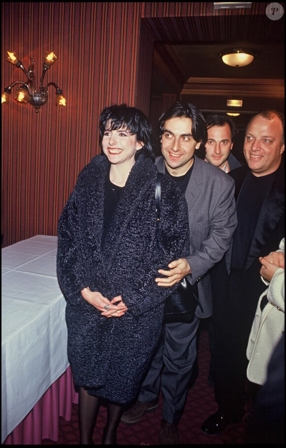 Archives - Liane Foly et André Manoukian lors des Victoires de la Musique en 1992.