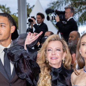 Daryl McCormack, Caroline Scheufele, Natalie Portman - Montée des marches du film " The zone of interest " lors du 76ème Festival International du Film de Cannes, au Palais des Festivals à Cannes. Le 19 mai 2023 © Olivier Borde / Bestimage 