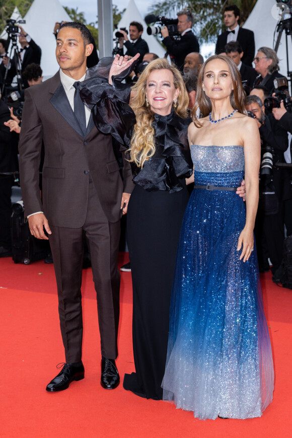 Daryl McCormack, Caroline Scheufele, Natalie Portman - Montée des marches du film " The zone of interest " lors du 76ème Festival International du Film de Cannes, au Palais des Festivals à Cannes. Le 19 mai 2023 © Olivier Borde / Bestimage 