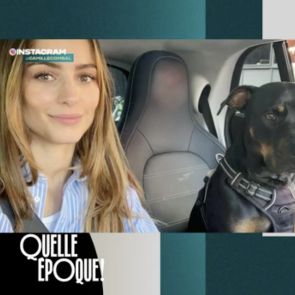 Camille Combal dans l'émission Quelle Epoque le 20 mai 2023 sur France 2.