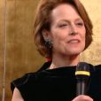 Sigourney Weaver, grande favorite pour les Oscars avec  Avatar , a fait le déplacement pour assister aux César au théâtre du Châtelet.