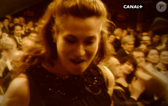 Emmanuelle Devos, lauréat du César du Meilleur second rôle féminin pour son rôle dans A l'origine.