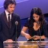 Hafsia Herzi et Marc-André Grondin remettent le César du Meilleur court-métrage.