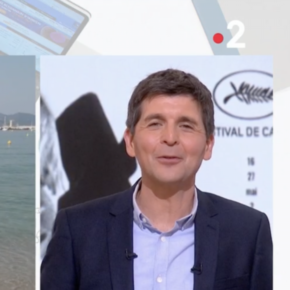 Thomas Sotto a lancé un défi impropable à sa chroniqueuse qui est à Cannes pour le Festival dans "Télématin", France 2