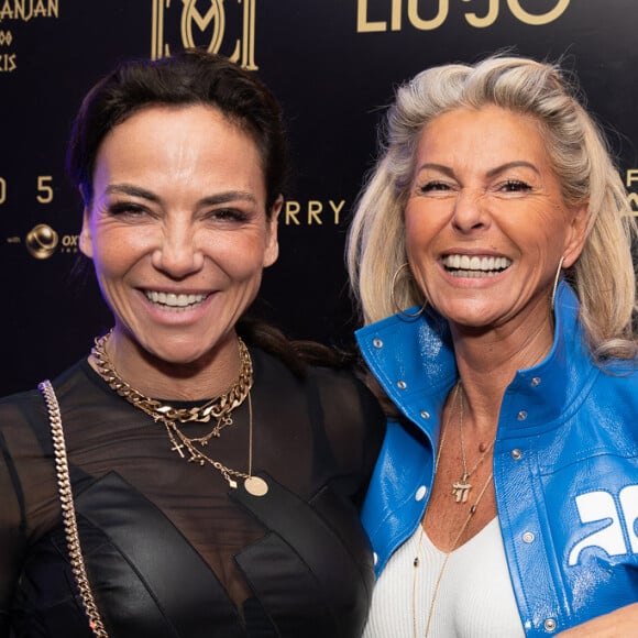 Et c'est aussi l'occasion pour Sandra Zeitoun de célébrer les 10 ans de sa suite sur la Croisette.
Exclusif - Sandra Sisley et Caroline Margeridon - Soirée à la suite Sandra & Co lors du 76ème Festival International du Film de Cannes le 21 mai 2023. © Aurelio Stella /Bestimage