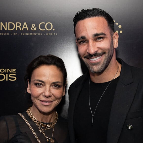 Parmi lesquelles Adil Rami, Harry Roselmack et sa fiancée.
Exclusif - Sandra Sisley et Adil Rami - Soirée à la suite Sandra & Co lors du 76ème Festival International du Film de Cannes le 21 mai 2023. © Aurelio Stella /Bestimage