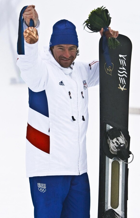 Mathieu Bozzetto, médaille de bronze du géant parallèle